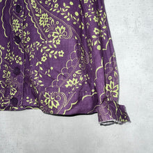 画像をギャラリービューアに読み込む, 90&#39;S LITHUANIA製 *FLAX* / FLORAL PATTERN LINEN COVERALLS
